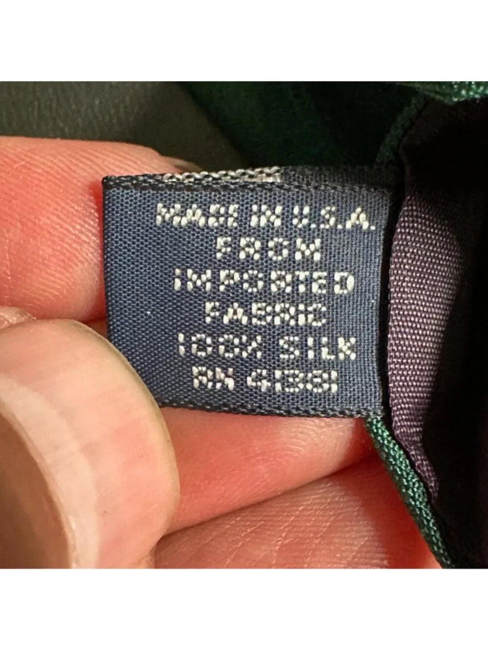 Vintage 90s Polo Ralph Lauren GRAND PRIX INTERNATIONAL Silk Necktie Green